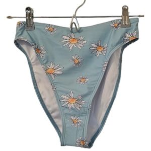 Multi-Coloured Playful Promises Women's High Waisted Floral Bikini Bottom